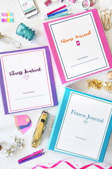 Deluxe Fitness Journal | https://www.abbylawson.com/deluxe-fitness-journal-printables